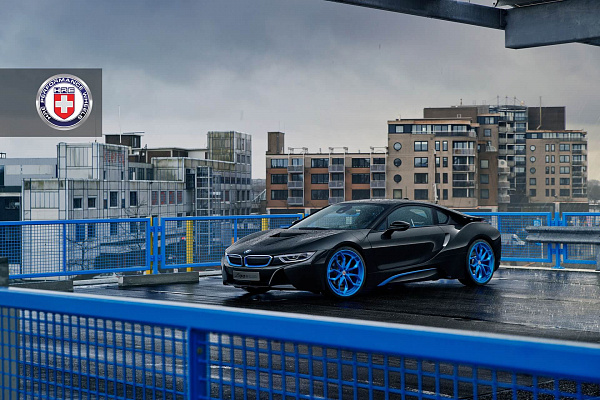 Фото дисков HRE S201H Синий сатин на BMW i8