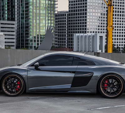 Фото дисков Strasse Wheels SV5 Deep Concave FS на Audi R8 (4S)