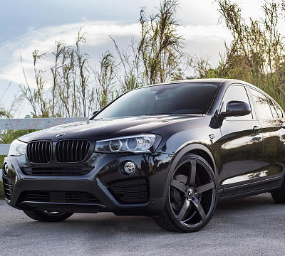 Фото дисков Vossen CV3 на BMW X4 (F26)
