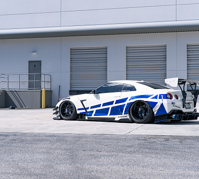 Фото дисков Strasse Wheels SM5R Deep Concave FS на Nissan GT-R