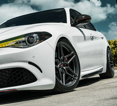 Фото дисков Vossen M-X1 на Alfa Romeo Giulia II (952)