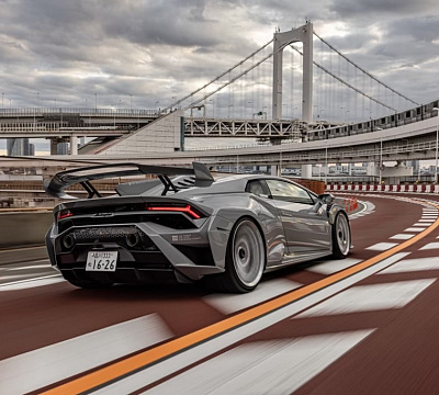 Фото дисков Brixton Forged PF14 R / RS на Lamborghini Huracan