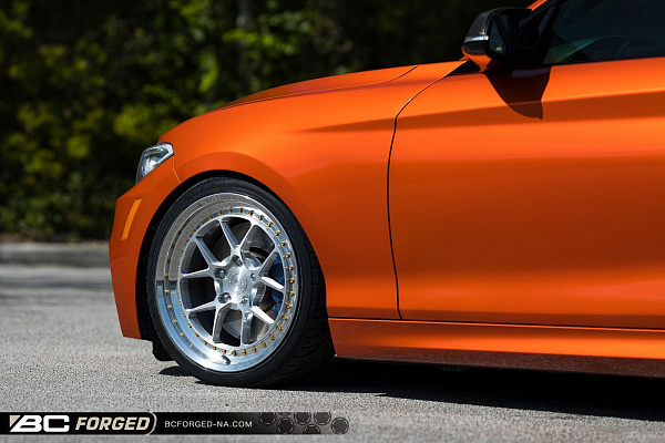 Фото дисков BC Forged LE52 // MLE52 Глянцевый лак на BMW 2/M2 (F22/F87)