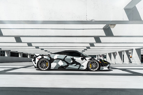 Фото дисков Anrky AN23 Сатиновый тонированный лак на McLaren 720S