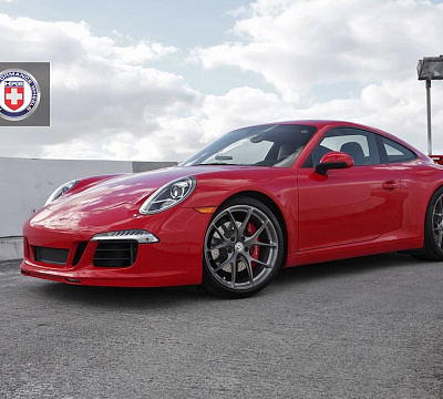 Фото дисков HRE P101 на Porsche 911 VII