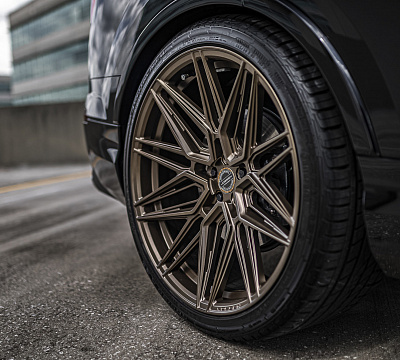 Фото дисков Vossen HF-7 на Audi Q7 (4M)