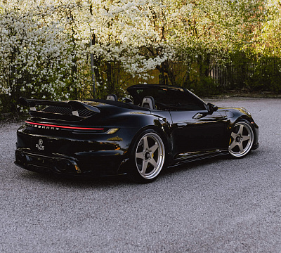 Фото дисков HRE 527 на Porsche 911 VIII