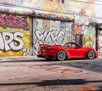 Фото дисков Anrky S3-X0 на Porsche 911 VIII