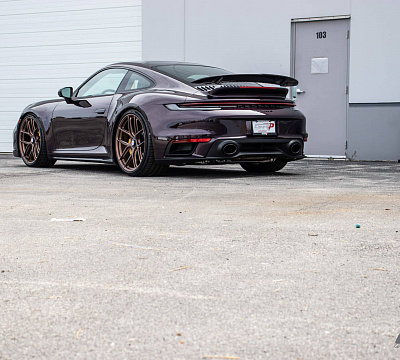 Фото дисков HRE P101SC на Porsche 911 VIII