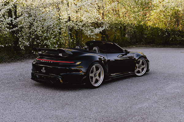 Фото дисков HRE 527 Сатиновая шампань на Porsche 911 VIII