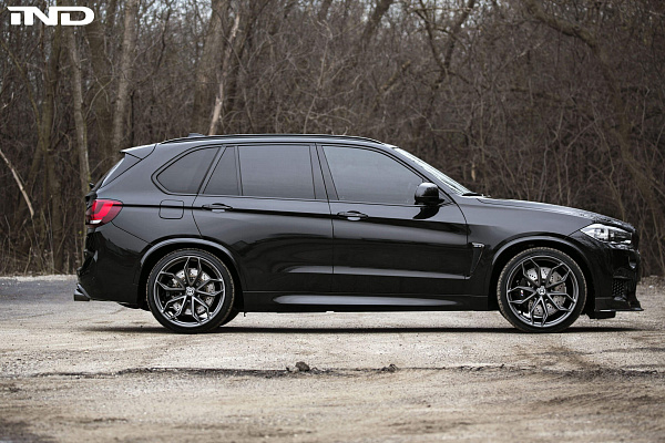 Фото дисков HRE P201 Сатиновый графит на BMW X5/X5 M (F15/F85)