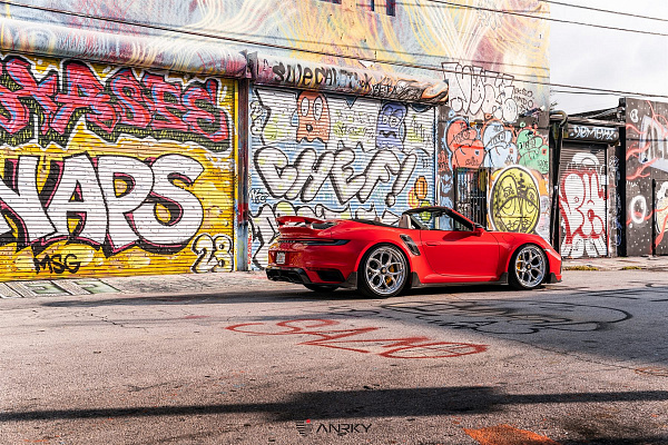 Фото дисков Anrky S3-X0 Глянцевый лак на Porsche 911 VIII