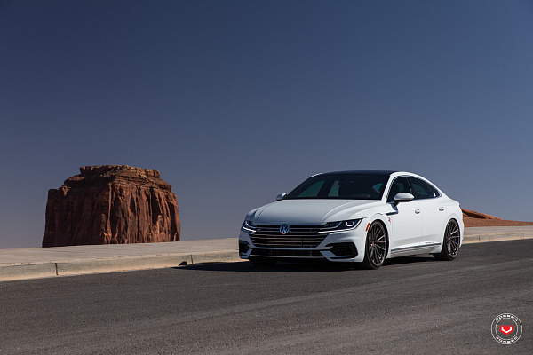 Фото дисков Vossen M-X4T Глянцевый темный лак на Volkswagen Arteon
