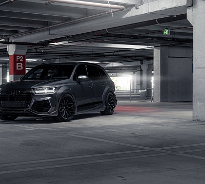 Фото дисков Vossen HF-2 на Audi Q7 (4M)