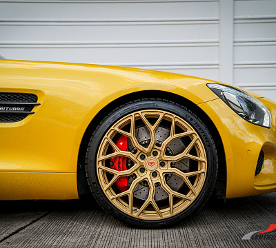 Фото дисков Vossen S17-01 на Mercedes-Benz AMG GT I