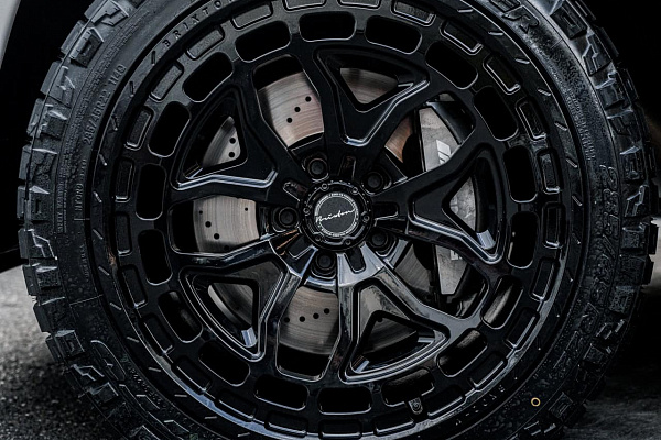 Фото дисков Brixton Forged BX02-M Черный глянец на Mercedes-Benz G-Class III