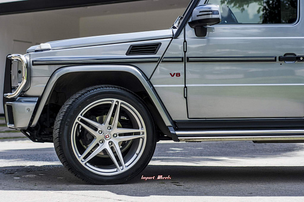 Фото дисков HRE P107 Глянцевый лак на Mercedes-Benz G-Class II