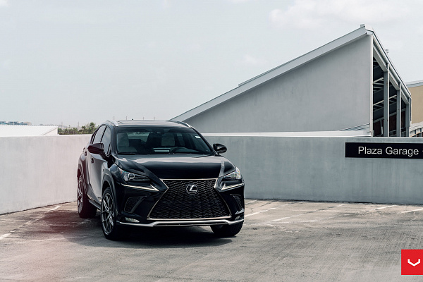 Фото дисков Vossen HF-5 Сатиновый графит на Lexus LX III