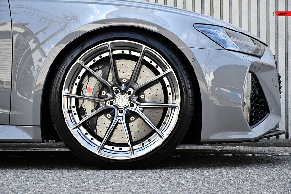 Фото дисков Anrky AN22 Полированный лак на Audi A/RS 6 (C8)