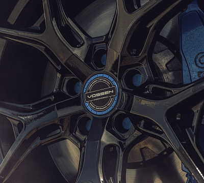 Фото дисков Vossen HF-5 на Ford Mustang VI