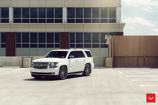 Фото дисков Vossen HF6-3 Алмазная проточка на Chevrolet Tahoe IV