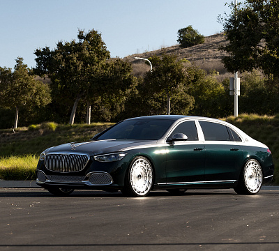 Фото дисков Vossen LC3-11T на Mercedes-Benz S-Class (W223)
