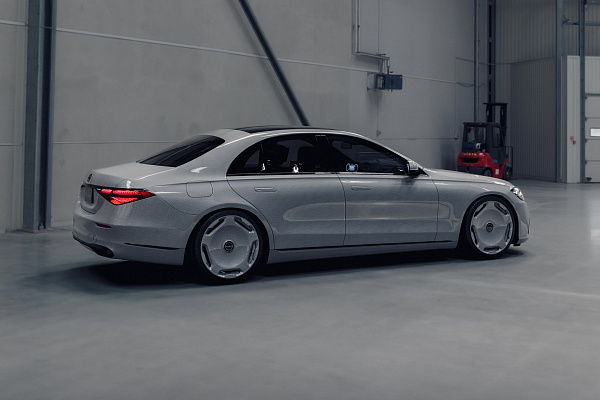 Фото дисков Brixton Forged LX13 Другой цвет на Mercedes-Benz S-Class (W223)