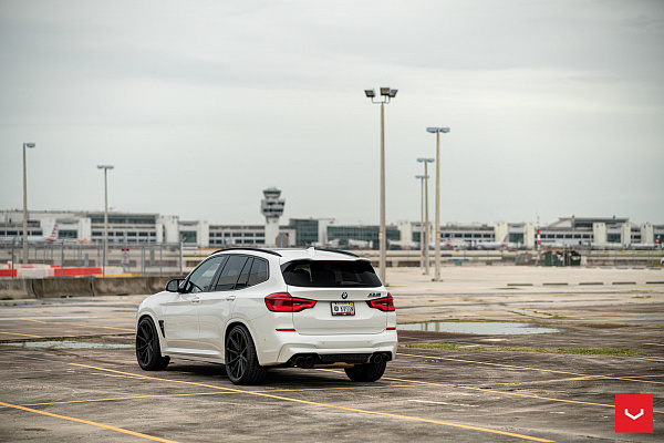 Фото дисков Vossen HF-3 Черный сатин на BMW X3/X3 M (G01/F97)