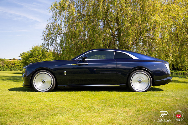 Фото дисков NOVITEC SP3 Глянцевый лак на Rolls-Royce Spectre