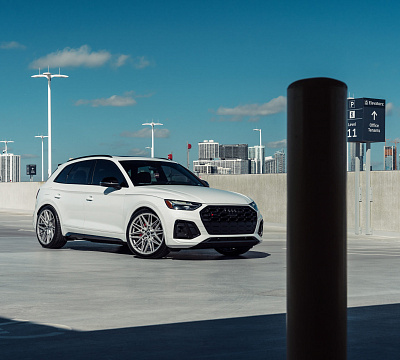 Фото дисков Vossen HF-7 на Audi Q5 GU