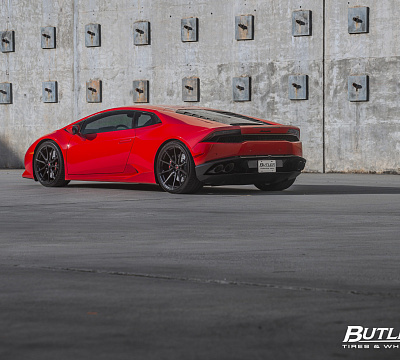 Фото дисков Vossen M-X2 на Lamborghini Huracan