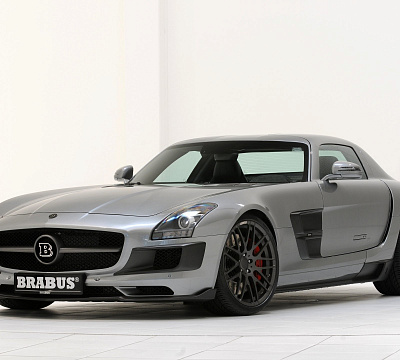 Фото дисков BRABUS Monoblock F (Platinum Edition) на Mercedes-Benz SLS AMG