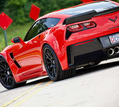 Фото дисков HRE 520M на Chevrolet Corvette C7
