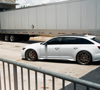 Фото дисков HRE FF10 на Audi A/RS 6 (C8)