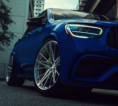 Фото дисков Vossen M-X6 на Mercedes-Benz GLC (X253, C253)