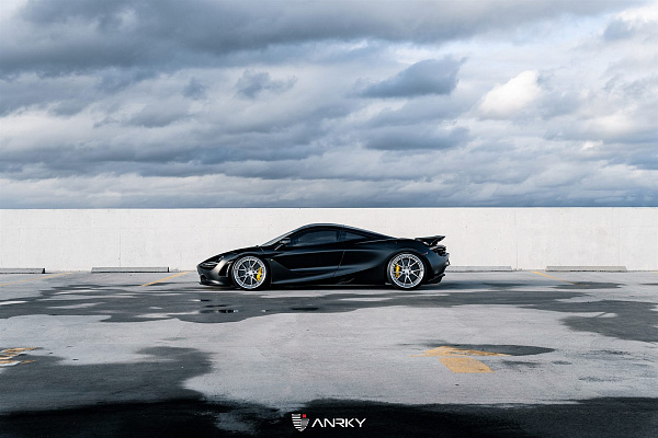 Фото дисков Anrky AN32 Полированный лак на McLaren 720S