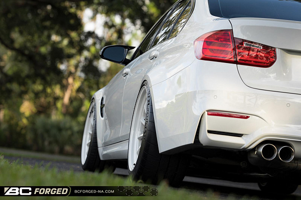 Фото дисков BC Forged TD01 Белый глянец на BMW 3/M3 (F3x/F80)