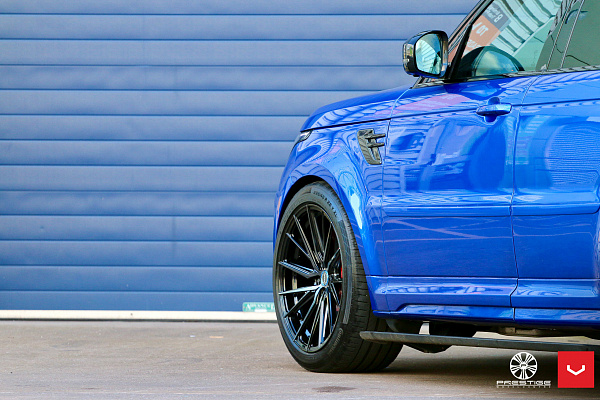 Фото дисков Vossen HF-4T Алмазная проточка на Range Rover Sport II