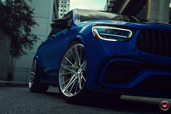 Фото дисков Vossen M-X6 Полированный лак на Mercedes-Benz GLC (X253, C253)