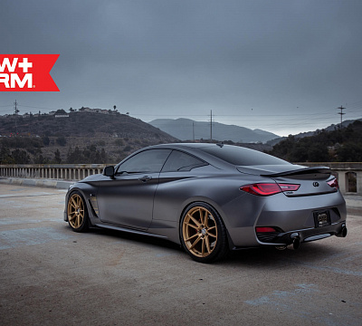 Фото дисков HRE FF04 на Infiniti Q60 II