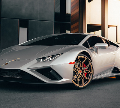 Фото дисков Vossen EVO-3R на Lamborghini Huracan
