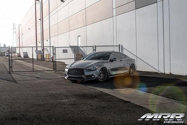 Фото дисков MRR GF6 Черный глянец на Infiniti Q50