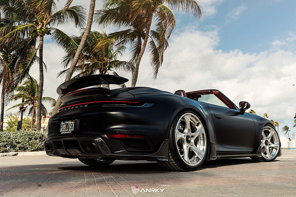 Фото дисков Anrky XR-305 Глянцевый лак на Porsche 911 VIII