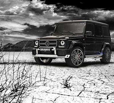 Фото дисков BRABUS Monoblock F (Platinum Edition) на Mercedes-Benz G-Class II