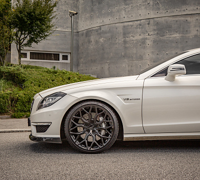 Фото дисков Vossen HF-2 на Mercedes-Benz CLS (C218)