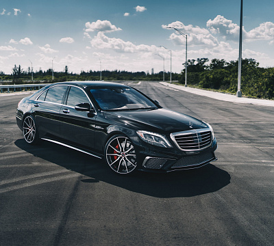 Фото дисков Vossen HF-3 на Mercedes-Benz S-Class (W222, C217)