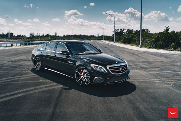 Фото дисков Vossen HF-3 Алмазная проточка на Mercedes-Benz S-Class (W222, C217)