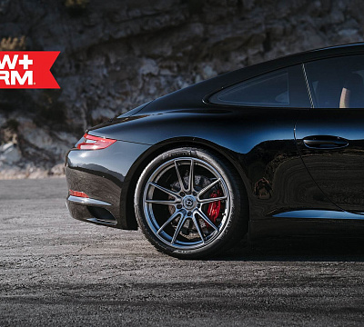 Фото дисков HRE FF04 на Porsche 911 VII