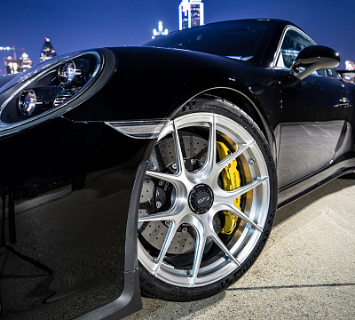 Фото дисков Strasse Wheels SM5R Deep Concave Monoblock на Porsche 911 VIII