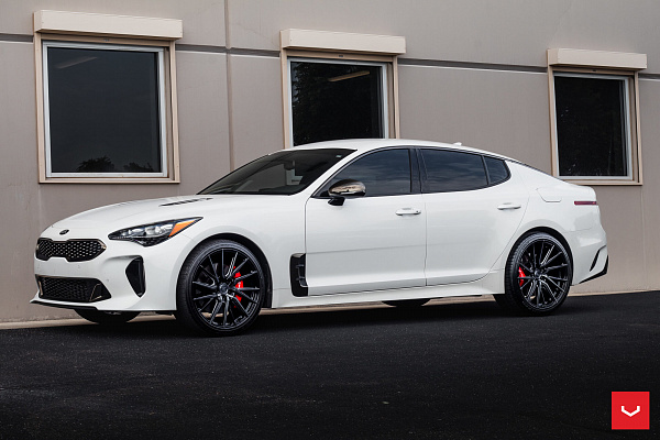 Фото дисков Vossen HF-4T Глянцевый тонированный лак на Kia Stinger